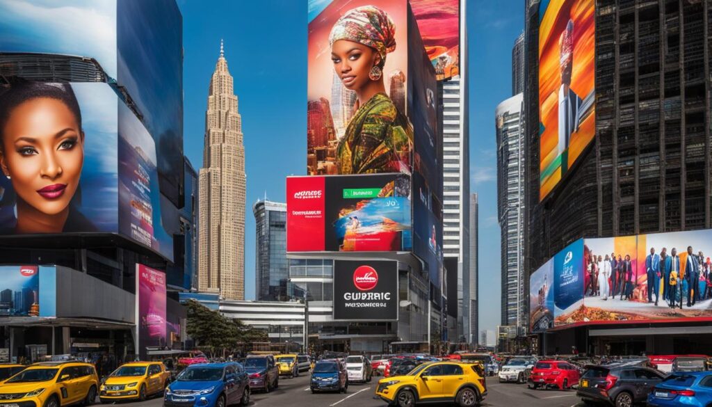 Isilumko-Activate Times Square in New York City, famous for its massive billboards showcasing advertisements and promotions.