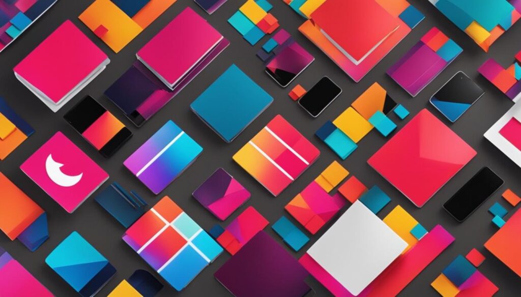 Isilumko-Activate A vibrant abstract background with an array of colorful squares that captivates brand engagement.